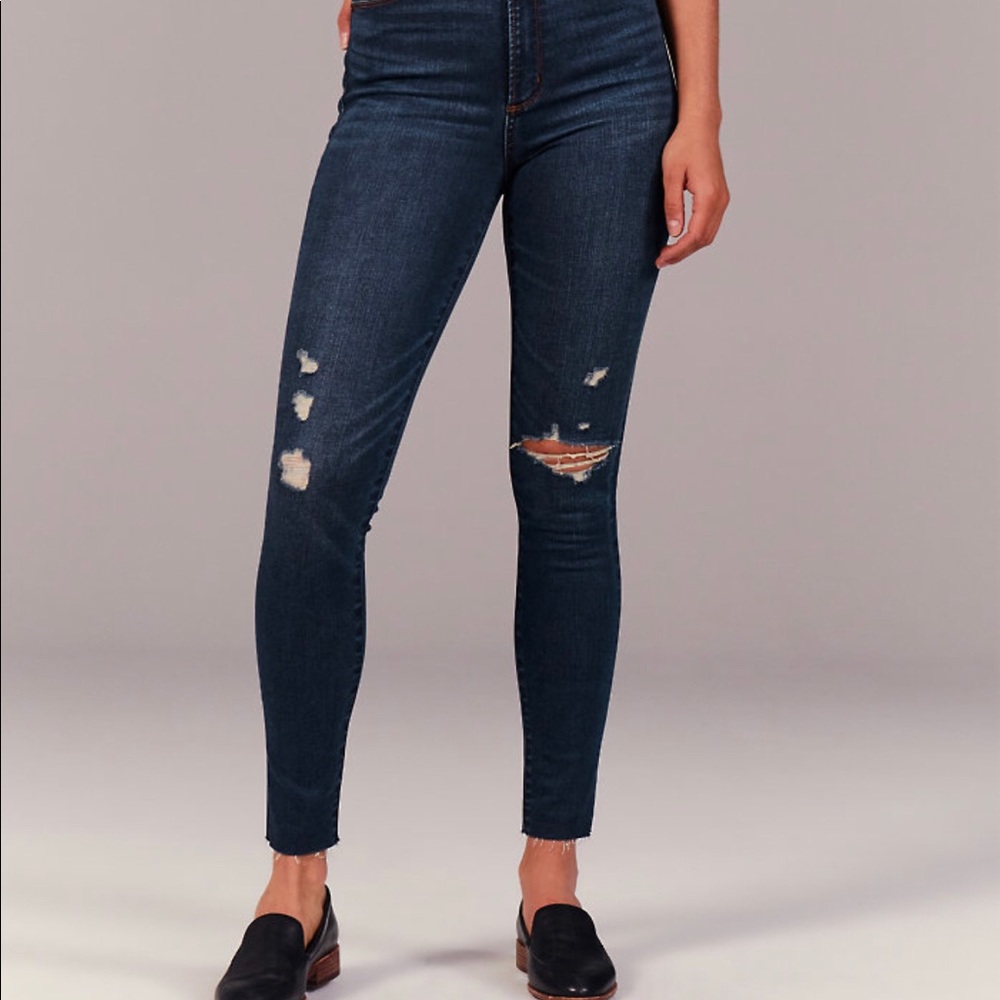 Abercrombie Ultra High Rise Super Skinny Jeans